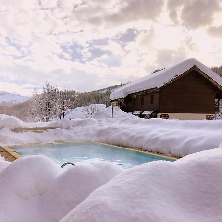 Les Chalets Du Parc Aux Etoiles - Cimes Et Neige Puy-Saint-Vincent Exterior foto