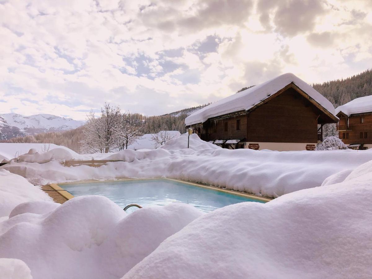 Les Chalets Du Parc Aux Etoiles - Cimes Et Neige Puy-Saint-Vincent Exterior foto