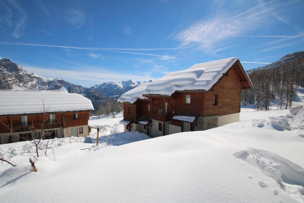 Les Chalets Du Parc Aux Etoiles - Cimes Et Neige Puy-Saint-Vincent Exterior foto